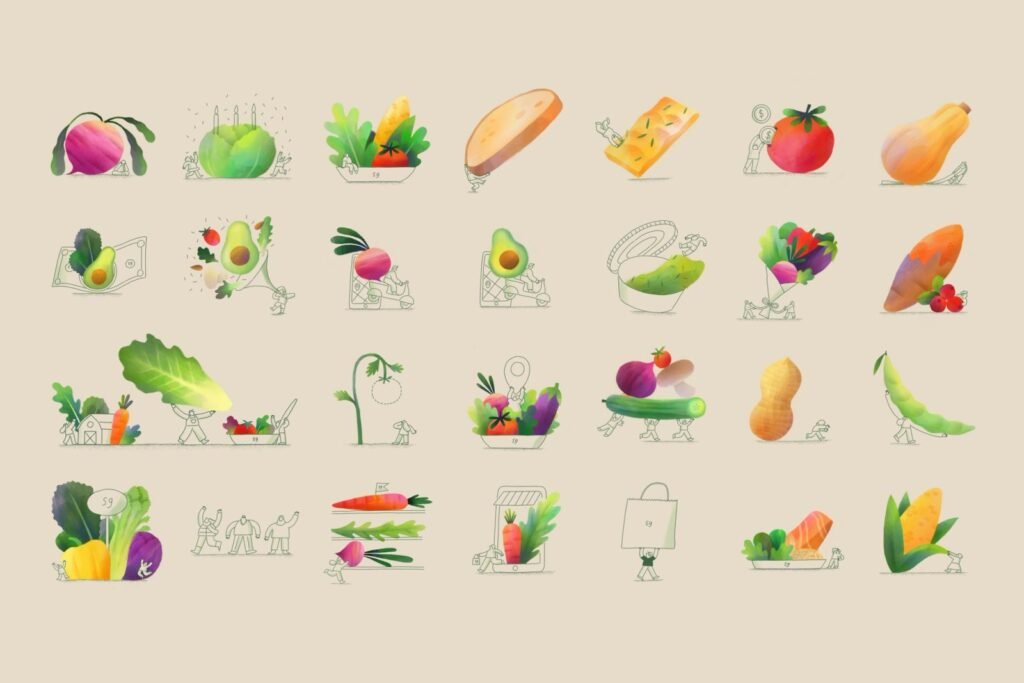 sweetgreen — illustration signature Sweetgreen — illustration signature — COLLINS