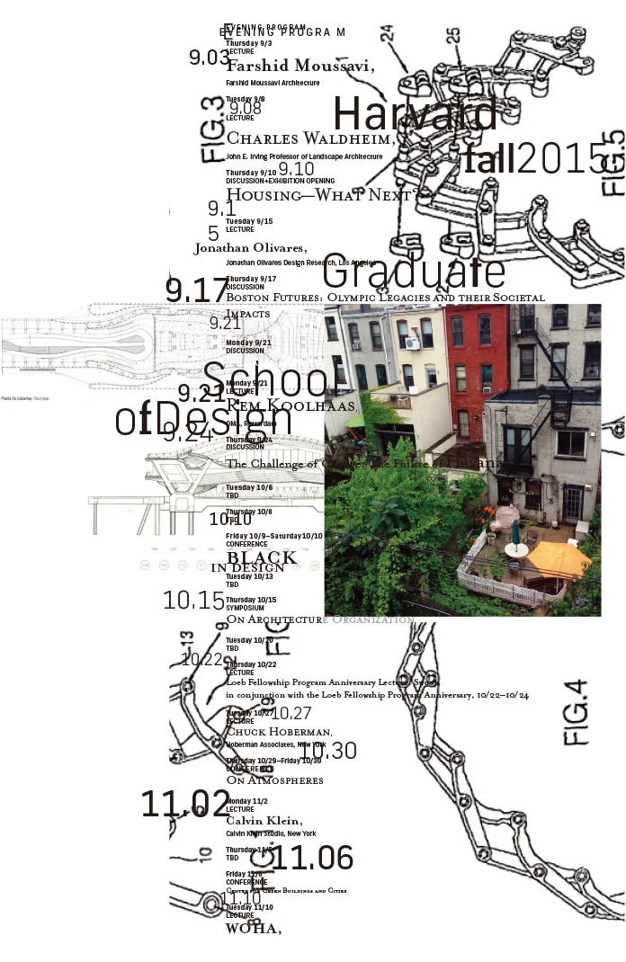 Harvard Graduate School of Design — David Carson