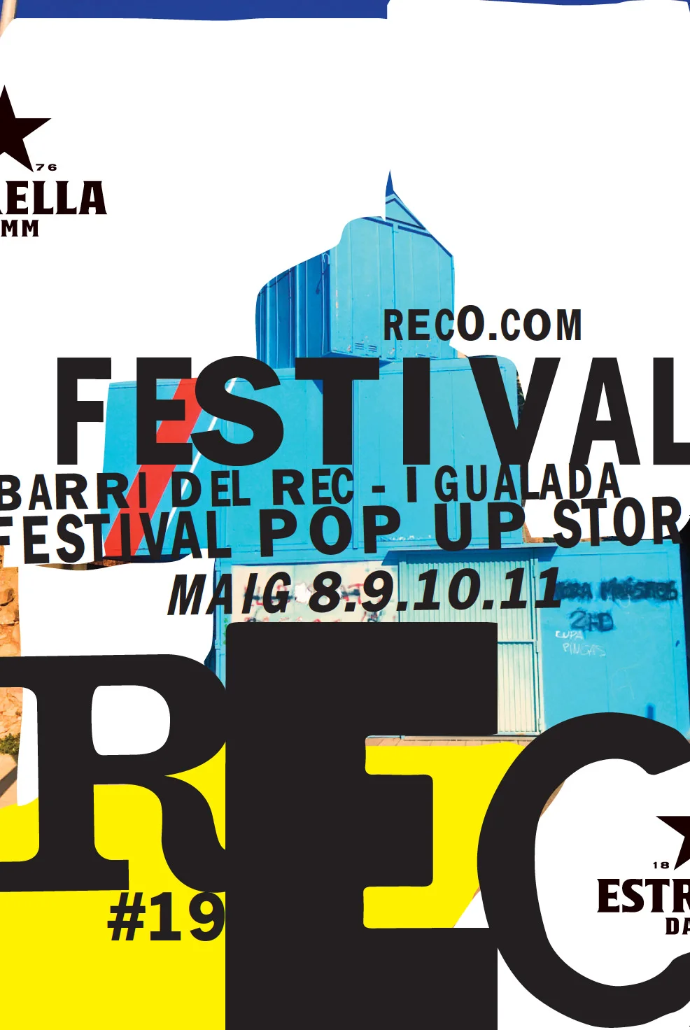 Affiche du festival REC — David Carson