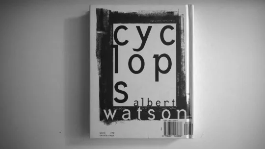 Cyclops, Albert Watson — David Carson