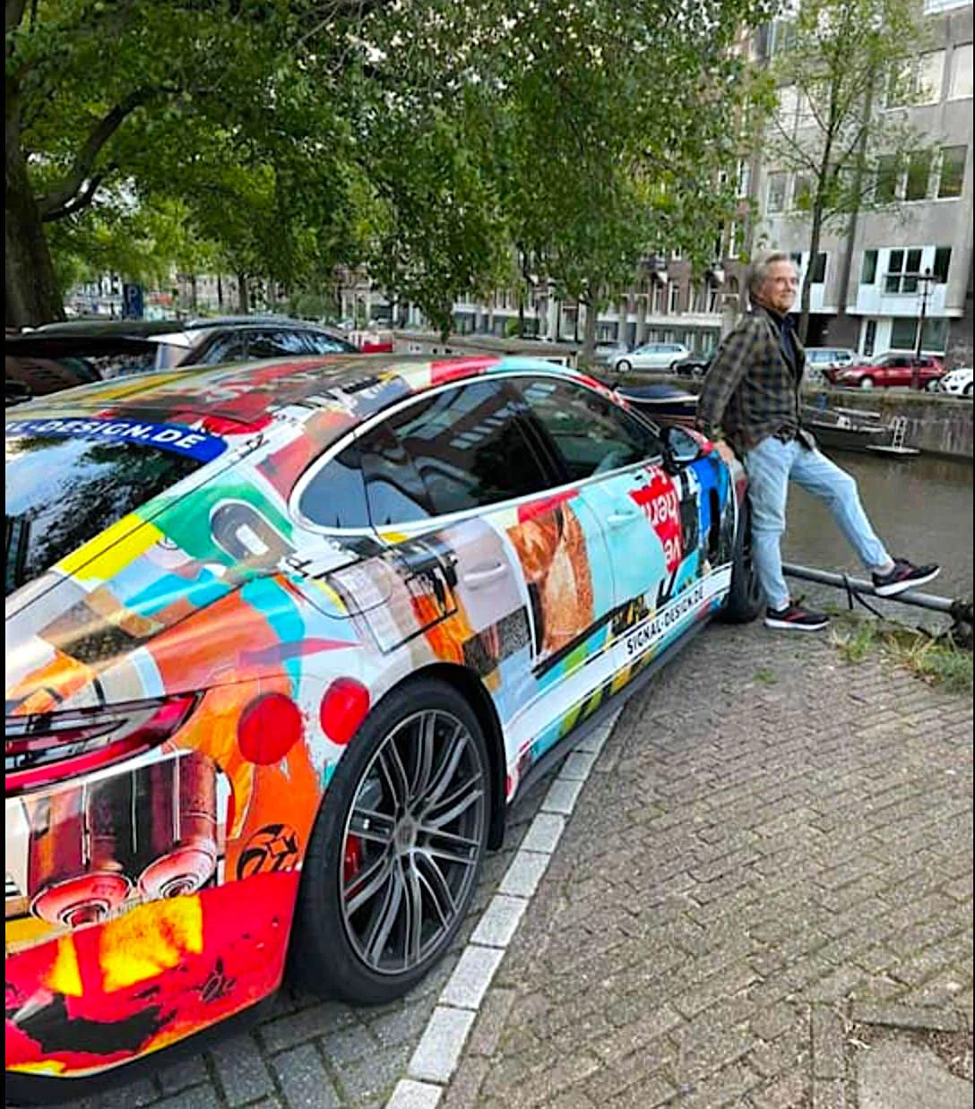 Porsche, vue de trois quarts — David Carson