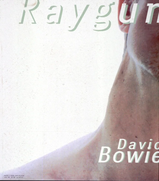 Ray Gun, David Bowie — David Carson