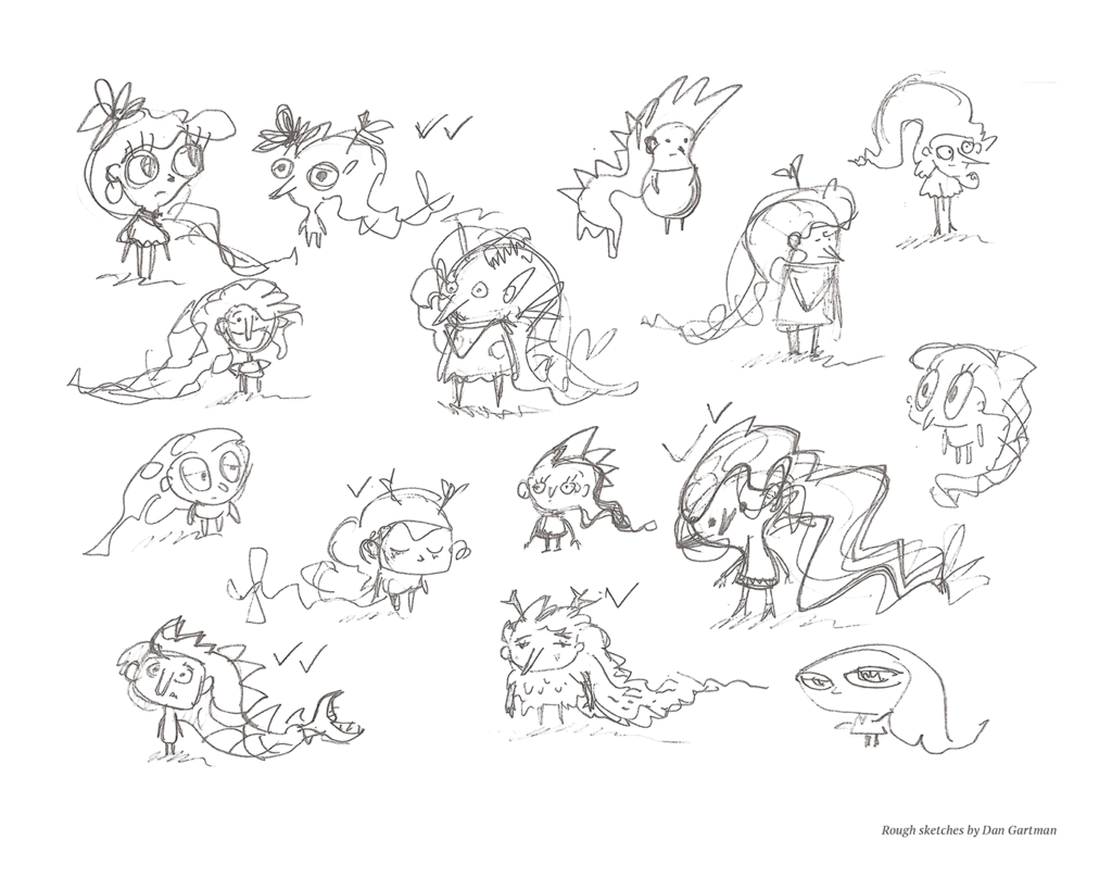 D’autres croquis au crayon — Dan Gartman
