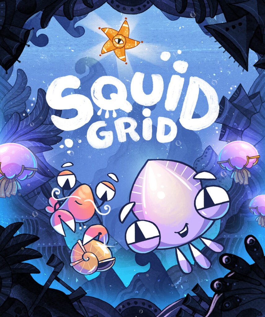 La jaquette de Squid Grid — Dan Gartman