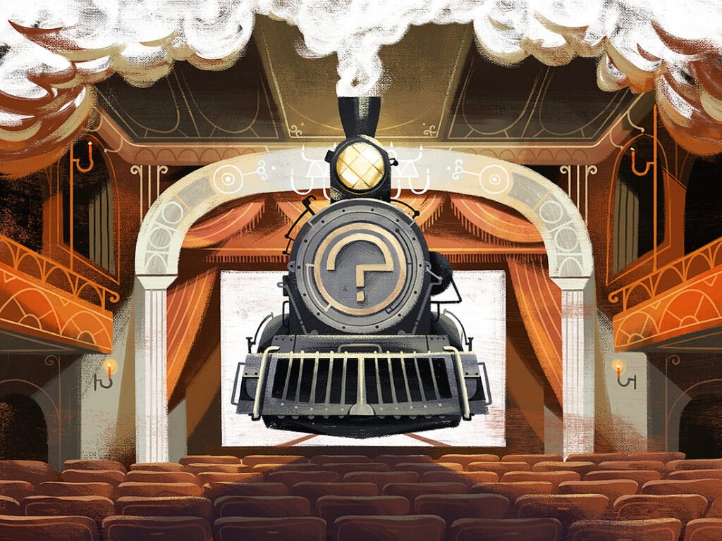 La locomotive sur scène — Dan Gartman