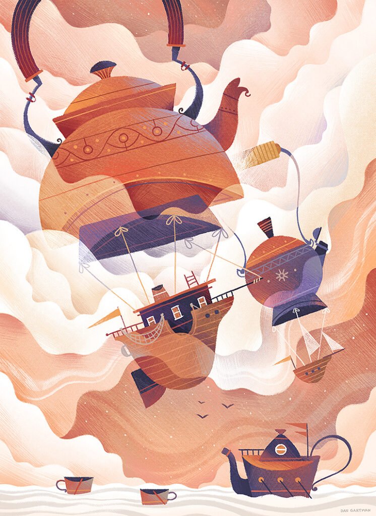 La théière volante — Dan Gartman