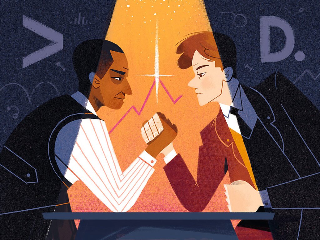 Le face-à-face — Dan Gartman