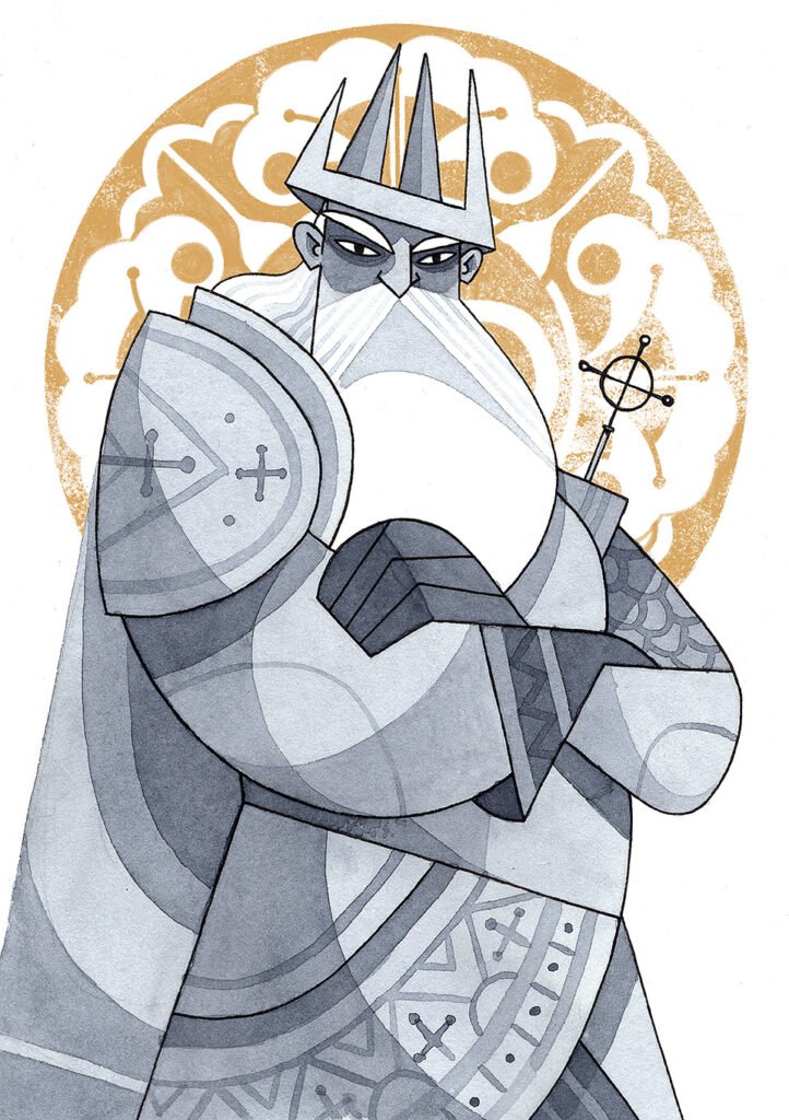 Le roi — Dan Gartman
