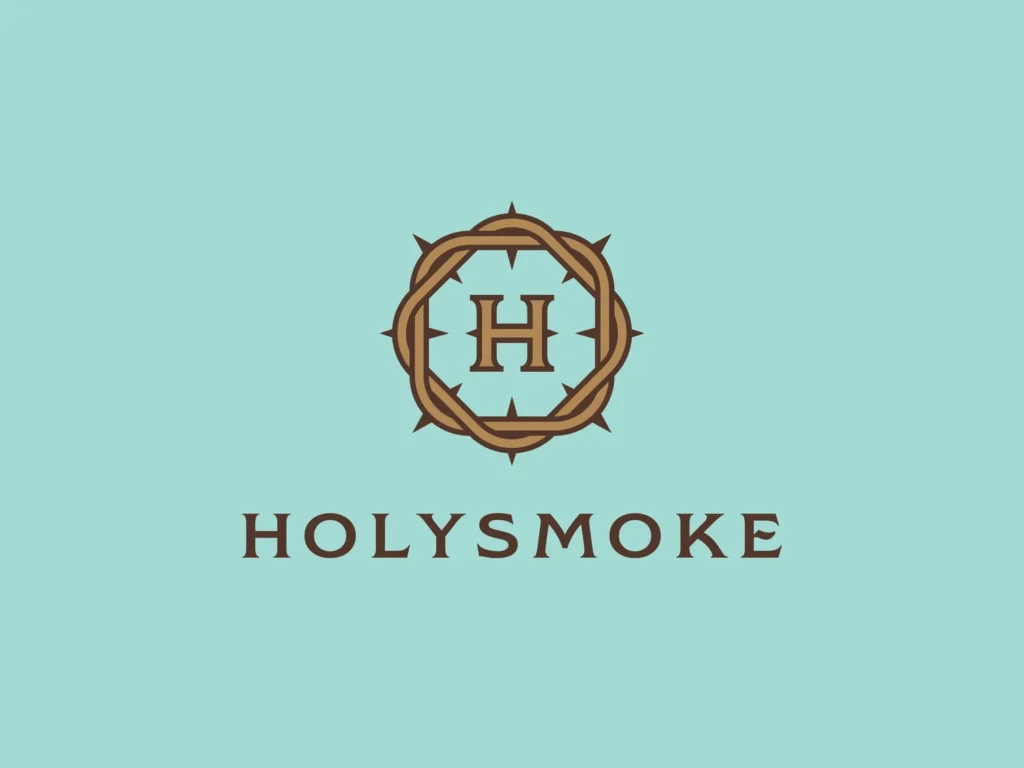 Le logo Holysmoke — Dan Gretta