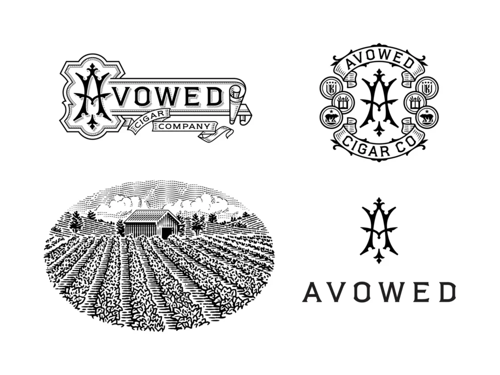 Les logos Avowed — Dan Gretta