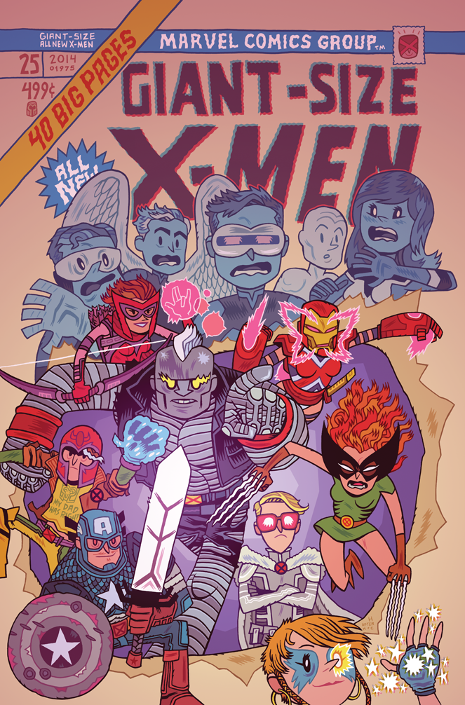 All-New X-Men n°25, sa page — Dan Hipp