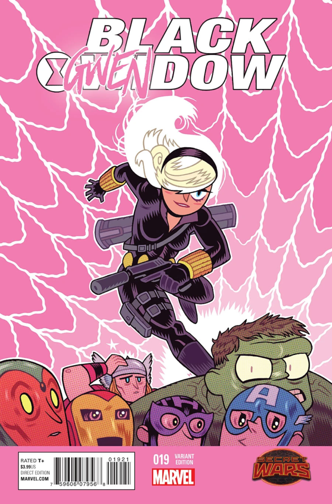 Black Widow n°19, variante Gwen Stacy — Dan Hipp