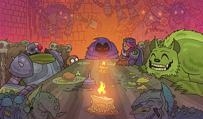 « Campfire Stories », décor et personnages 3 — Dan Hipp