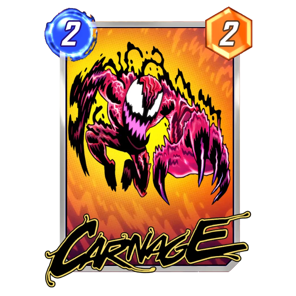 Carnage, variante Marvel Snap — Dan Hipp
