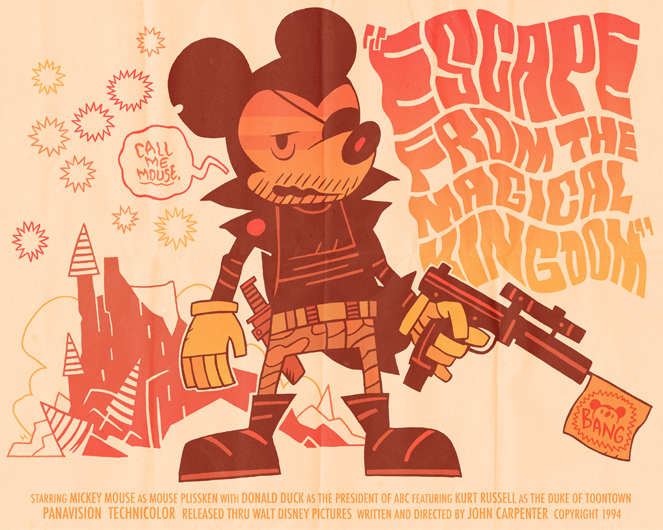 « Escape from the Magical Kingdom » « Escape from the Magical Kingdom » — Dan Hipp