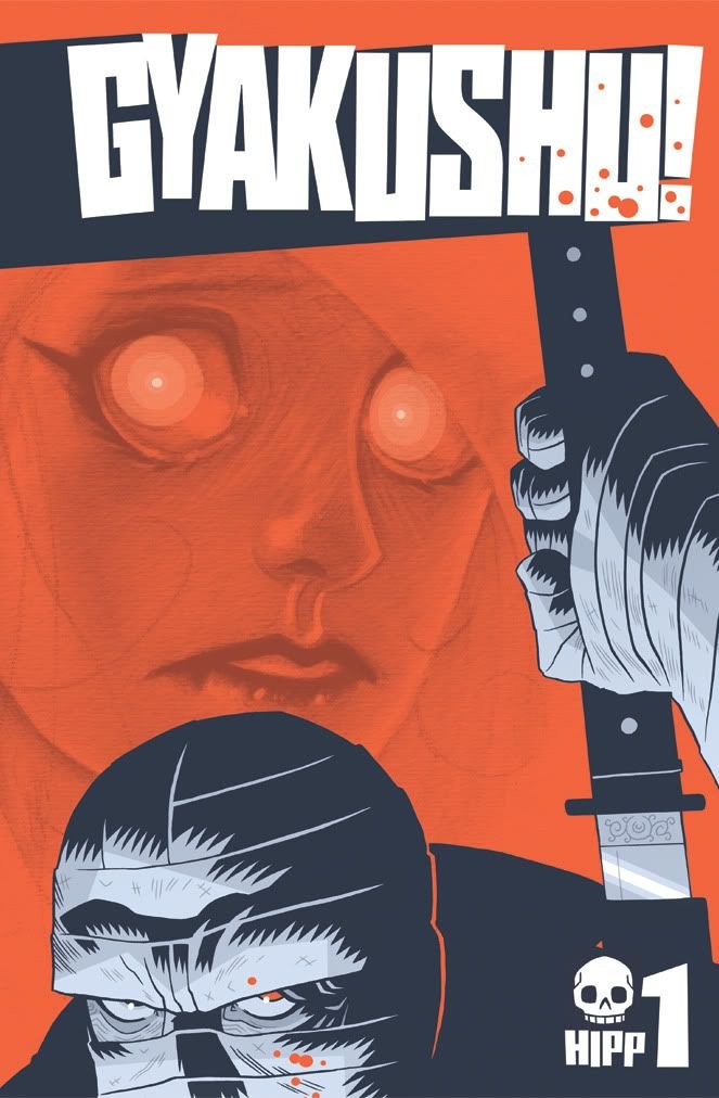 Gyakushu!, couverture — Dan Hipp