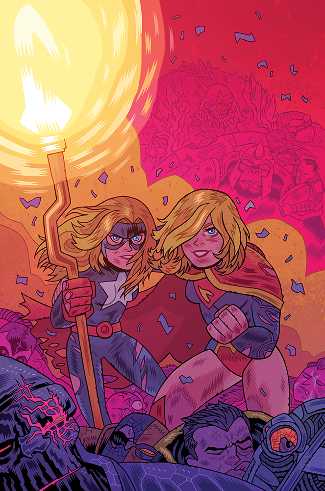 Justice League United n°10, variante — Dan Hipp