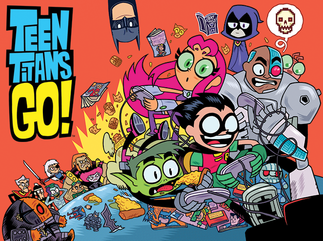 Le mur Teen Titans Go! du Comic-Con — Dan Hipp