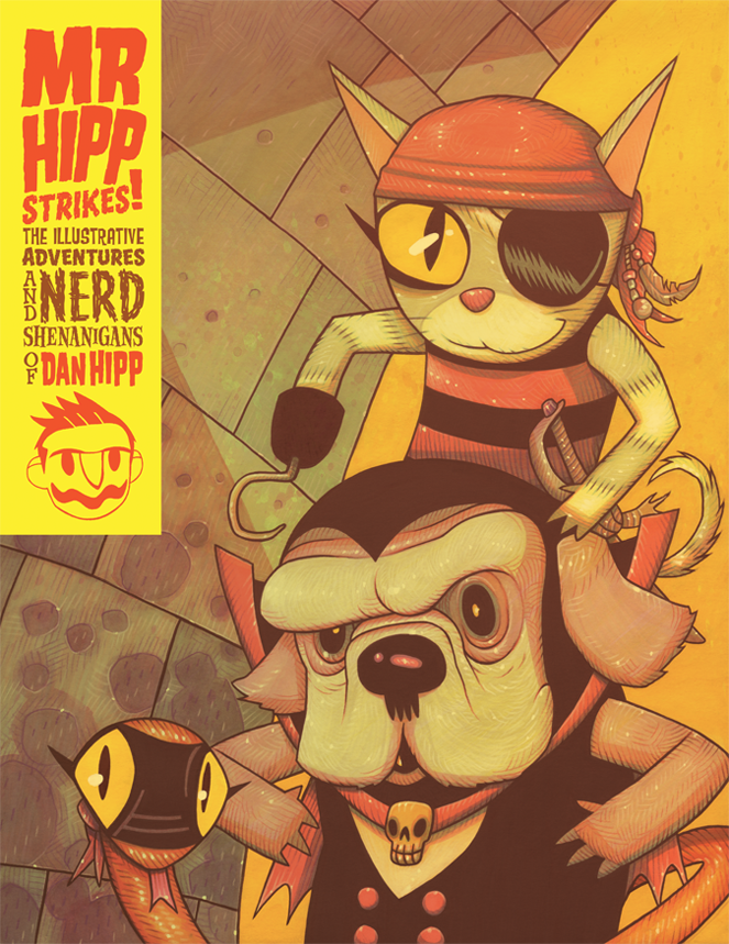 Mr. Hipp Strikes!, couverture de l’artbook — Dan Hipp