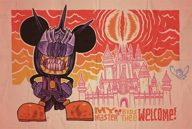 « One does not simply walk into the Magic Kingdom » — Dan Hipp