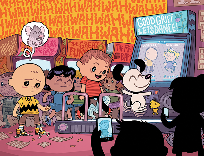 « Rats! », hommage à Peanuts — Dan Hipp