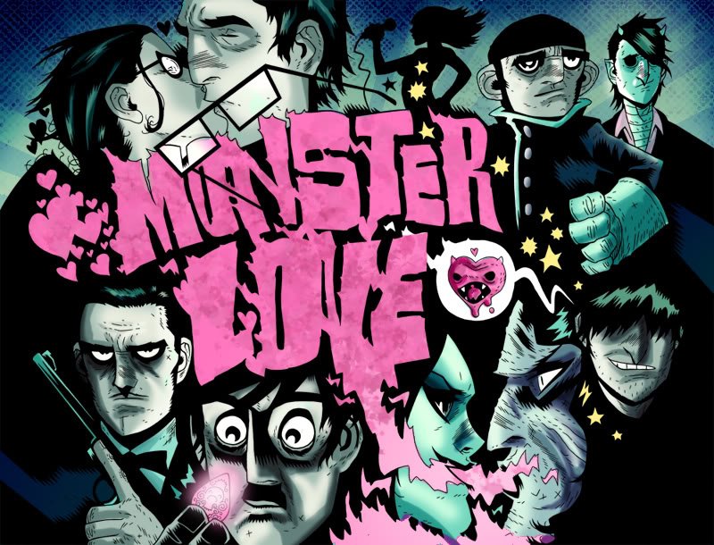 The Amazing Joy Buzzards: Monster Love, aperçu — Dan Hipp