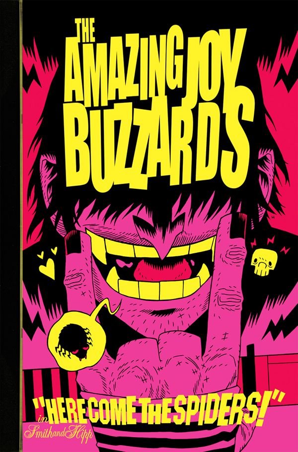 The Amazing Joy Buzzards, une page du volume 1 — Dan Hipp