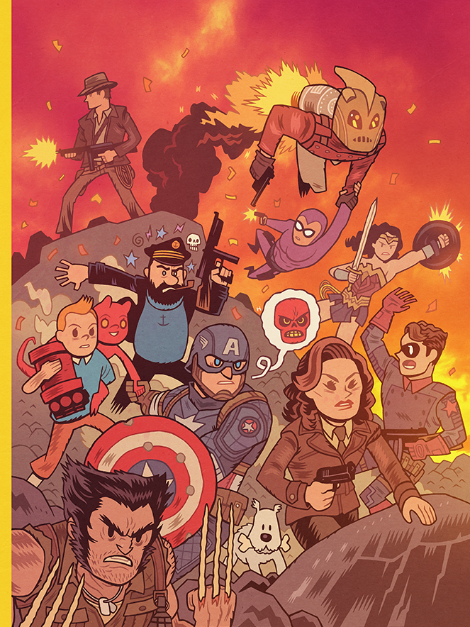 « The Dirtiest Dozen » — Dan Hipp