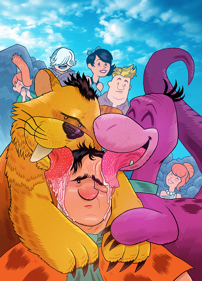 The Flintstones n°1, variante — Dan Hipp