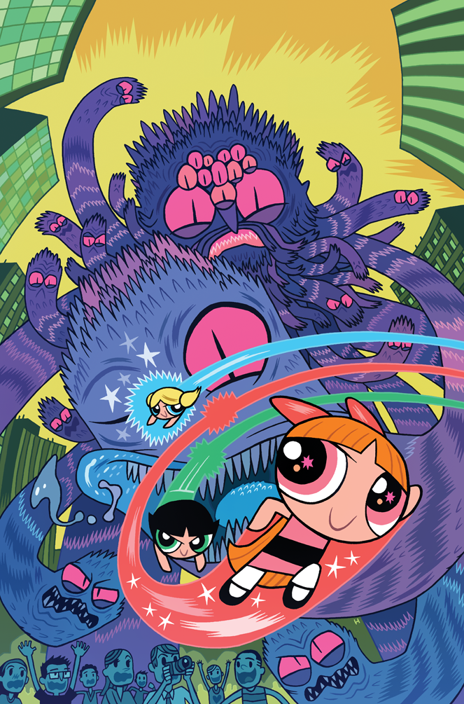 The Powerpuff Girls n°8, variante — Dan Hipp
