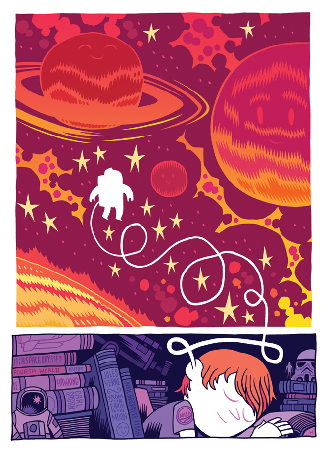 « The Stuff That Dreams Are Made Of » — Dan Hipp