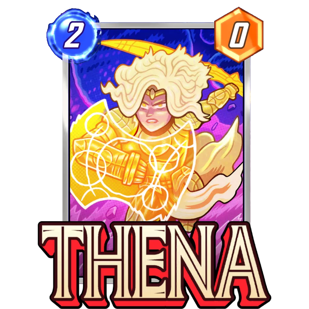 Thena, variante Marvel Snap — Dan Hipp