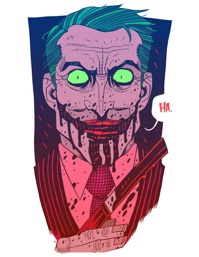 « You wanna know how I got these scars? » — Dan Hipp