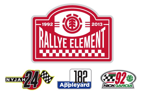 Le badge « Rallye Element » — Dan Janssen