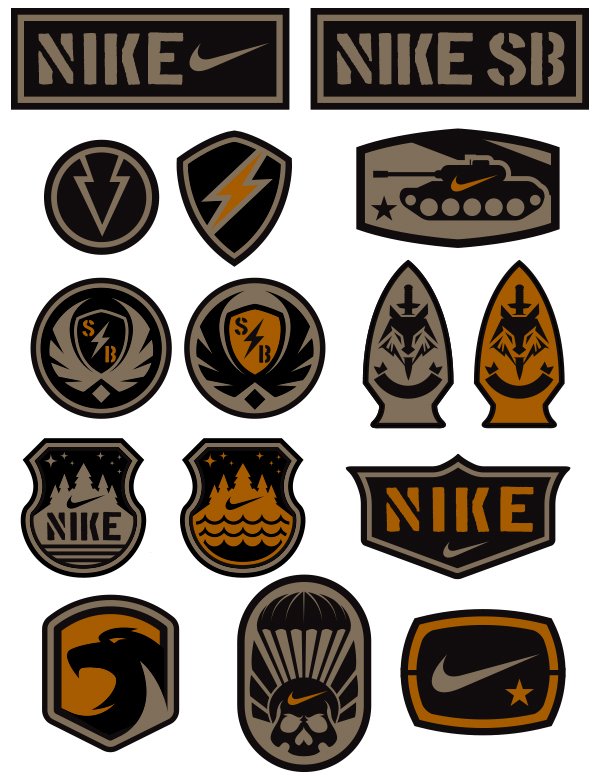Le kit de patchs Nike SB — Dan Janssen
