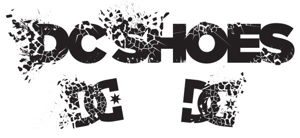 Le logo DC Shoes « déchiré » — Dan Janssen