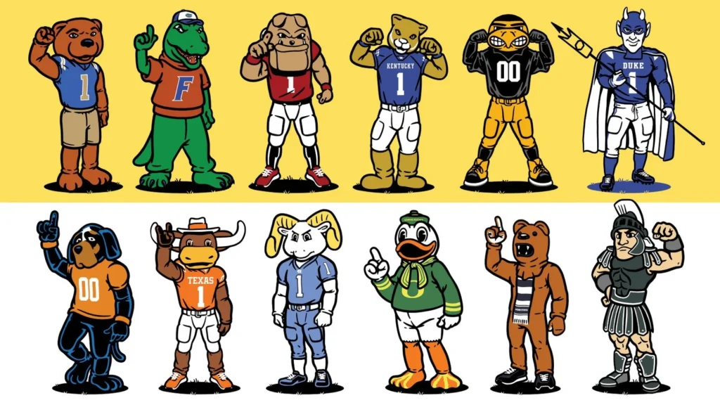 Les mascottes universitaires — Dan Janssen