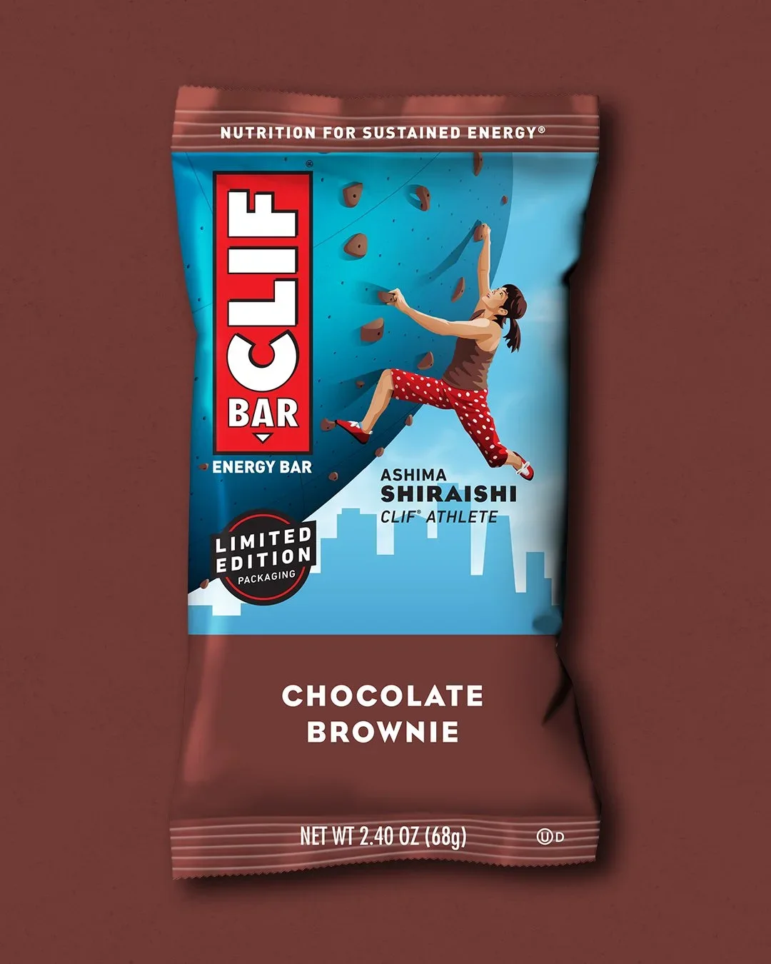 Emballage Clif Bar avec Ashima Shiraishi — DKNG