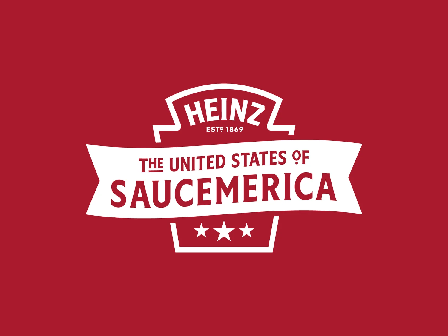 Logo Heinz The United States of Saucemerica — DKNG