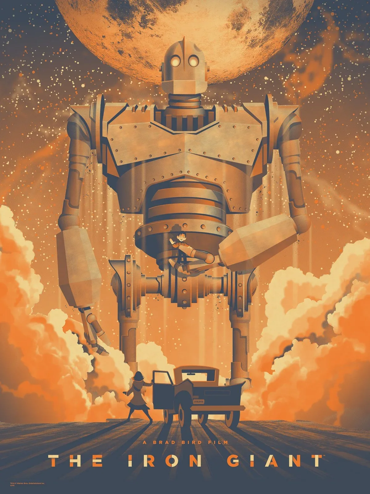 Affiche Le Géant de fer pour Mondo — DKNG