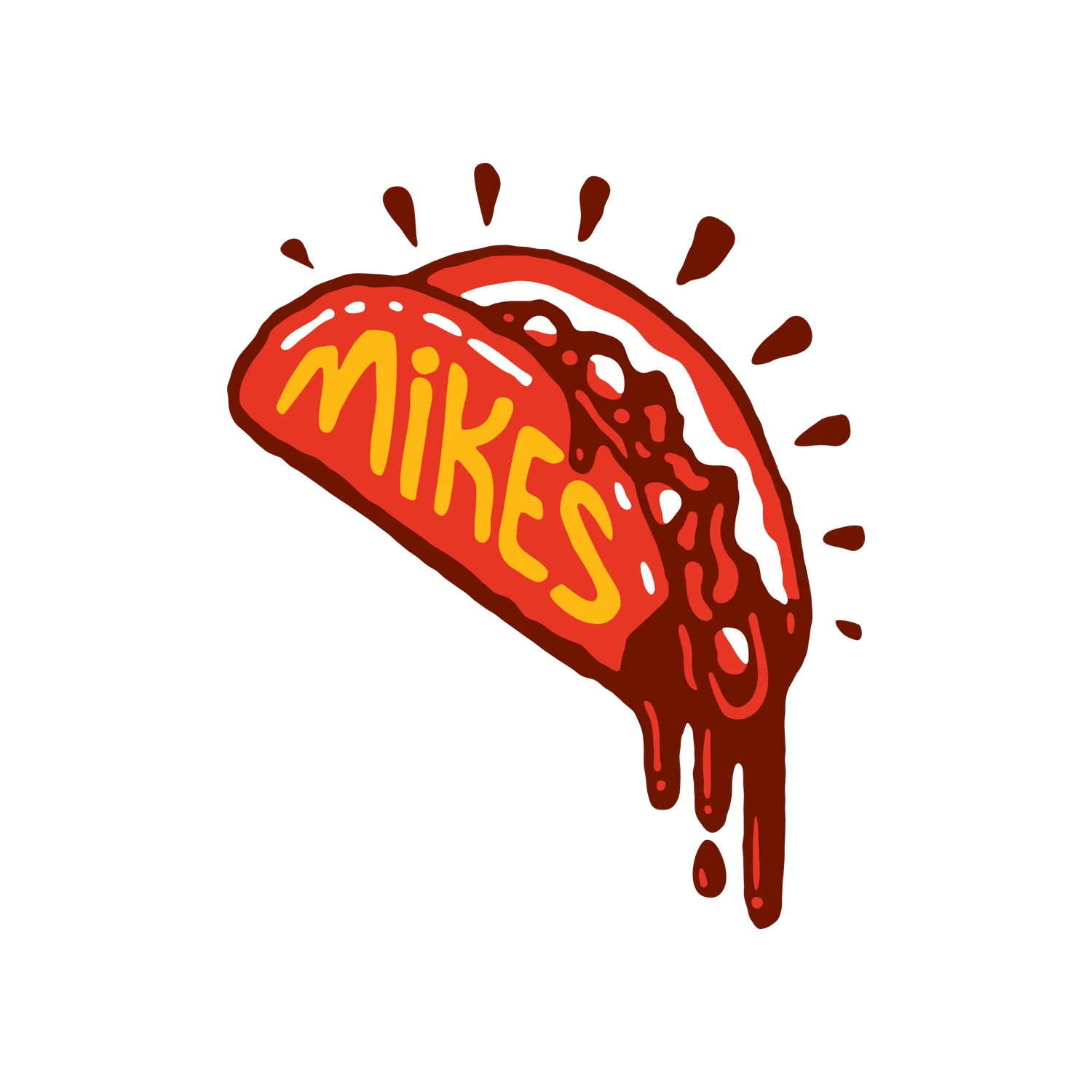 Mascotte taco de Mike’s Red Tacos — DKNG