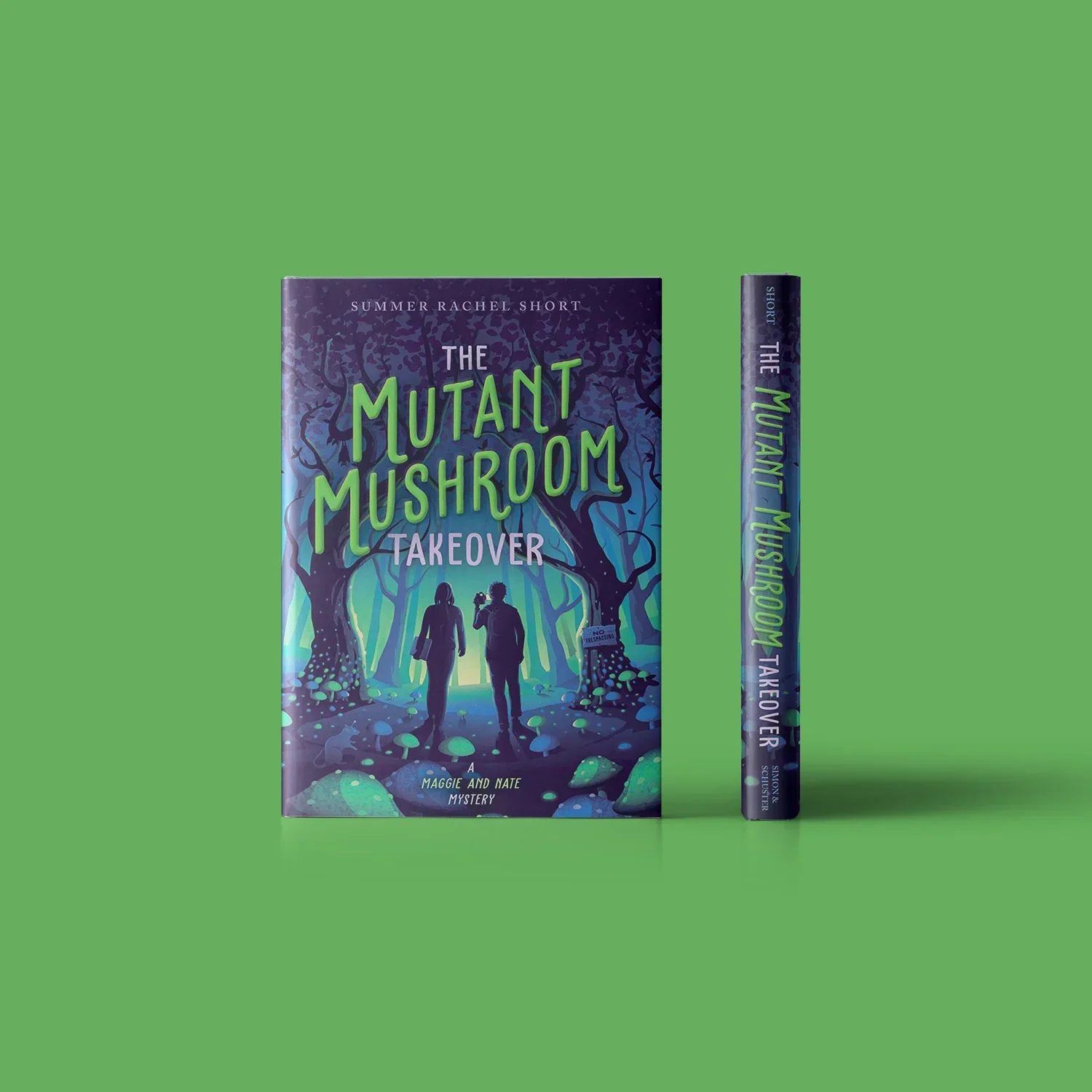Jaquette du livre Mutant Mushroom Takeover — DKNG