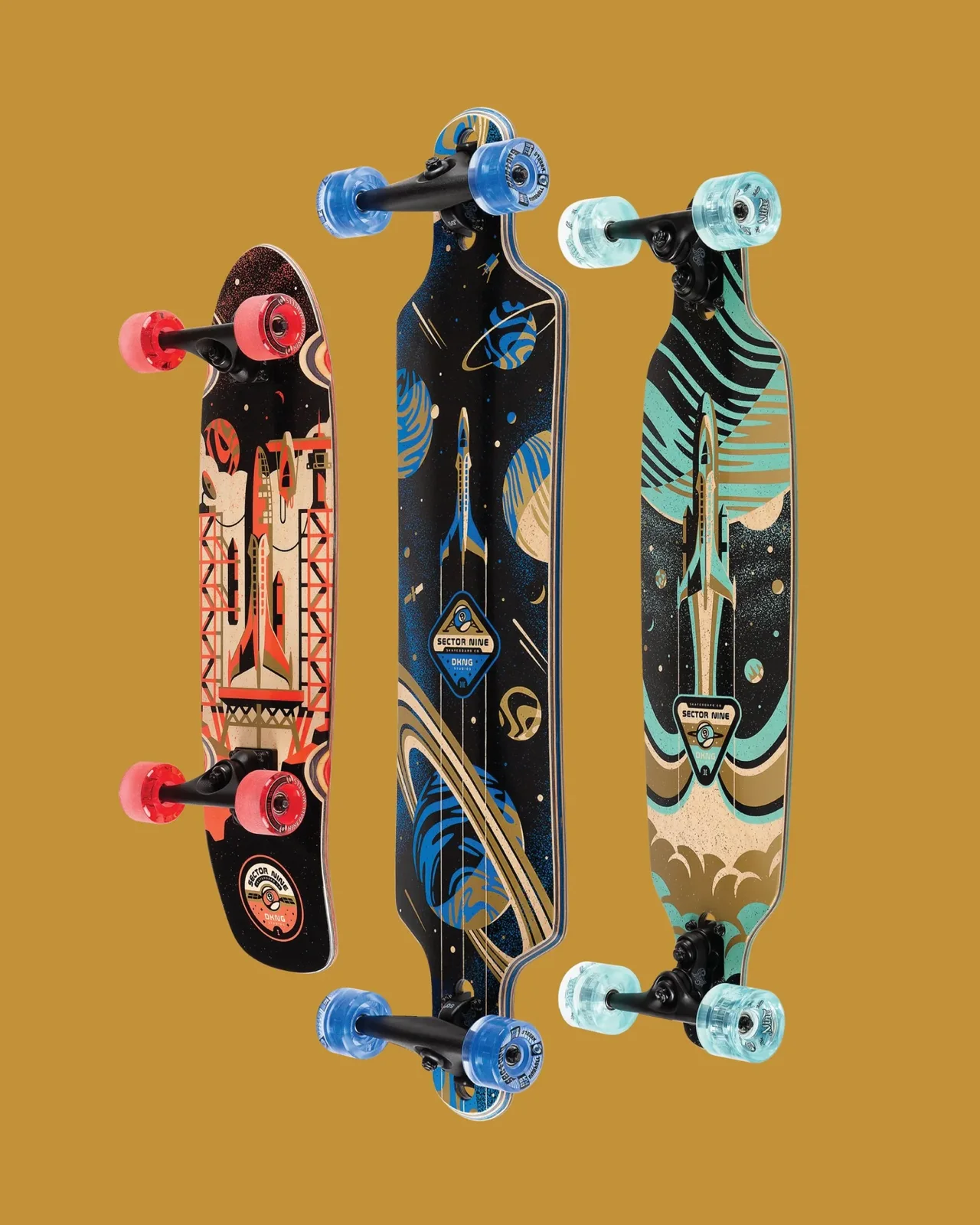 Skateboards Sector 9 × DKNG — DKNG