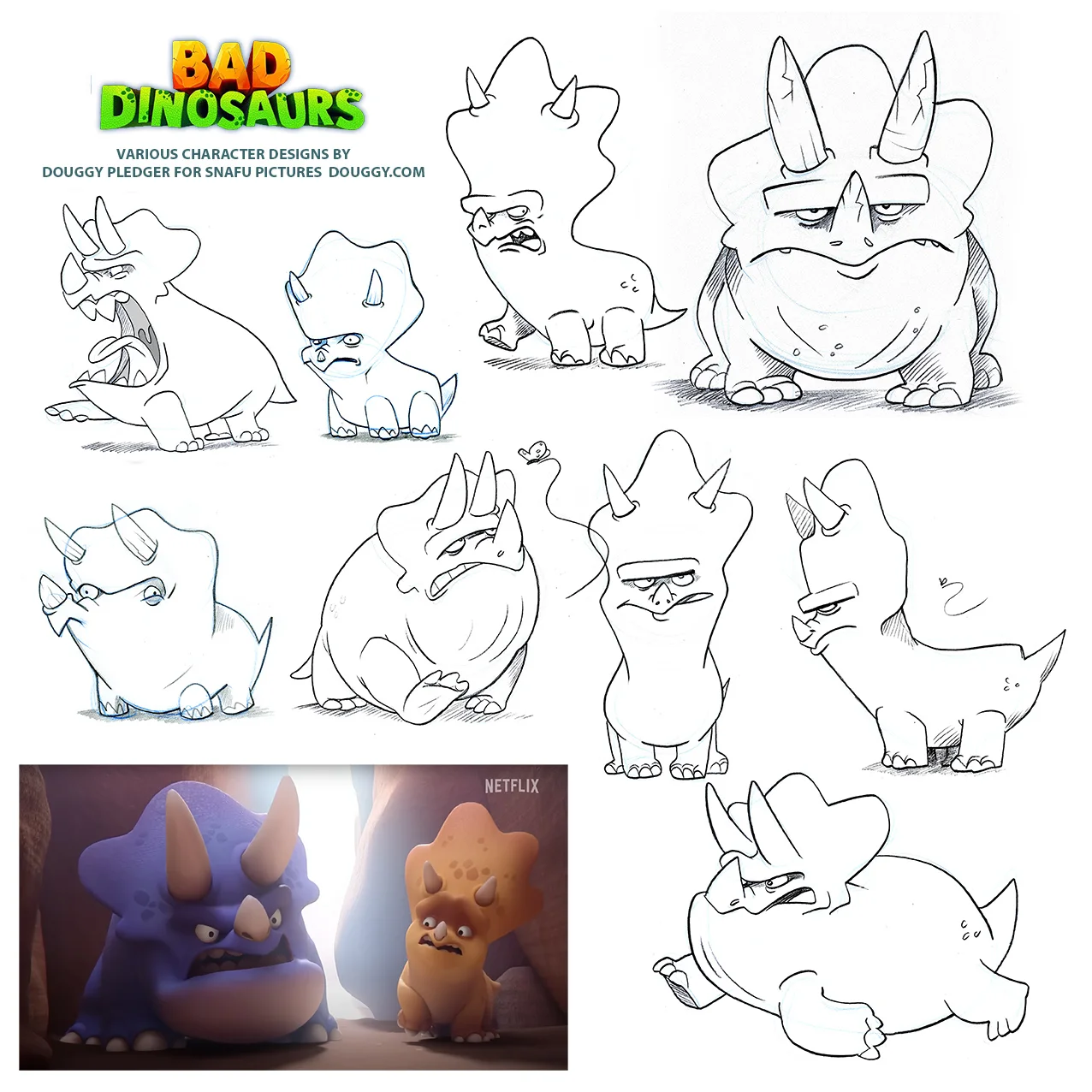 Bad Dinosaurs — Douggy Pledger