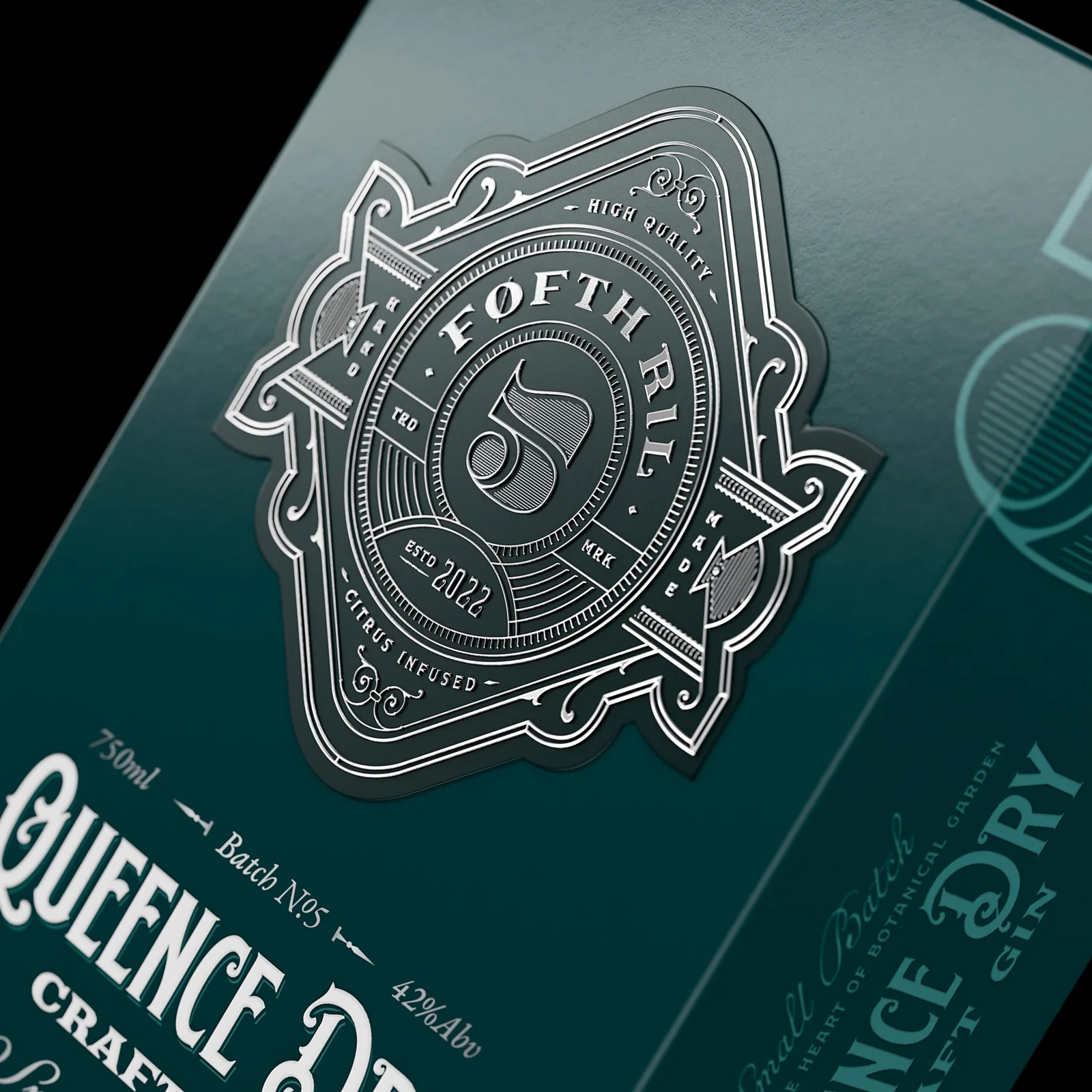 Queence Dry Craft Gin — Dusan Sol