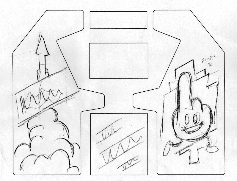 Google Arcade, le croquis — Dan Stiles