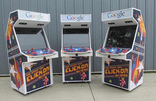 Google Arcade, les bornes finies — Dan Stiles