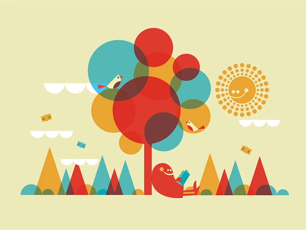 Reading Is Fundamental, l’arbre du savoir — Dan Stiles