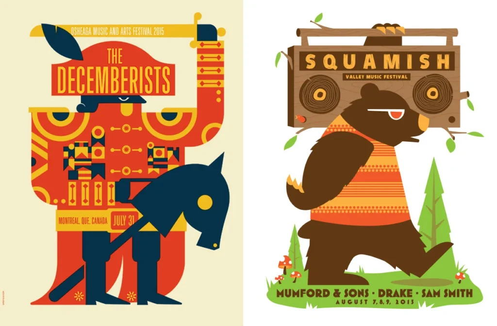 The Decemberists et Squamish 2015 — Dan Stiles