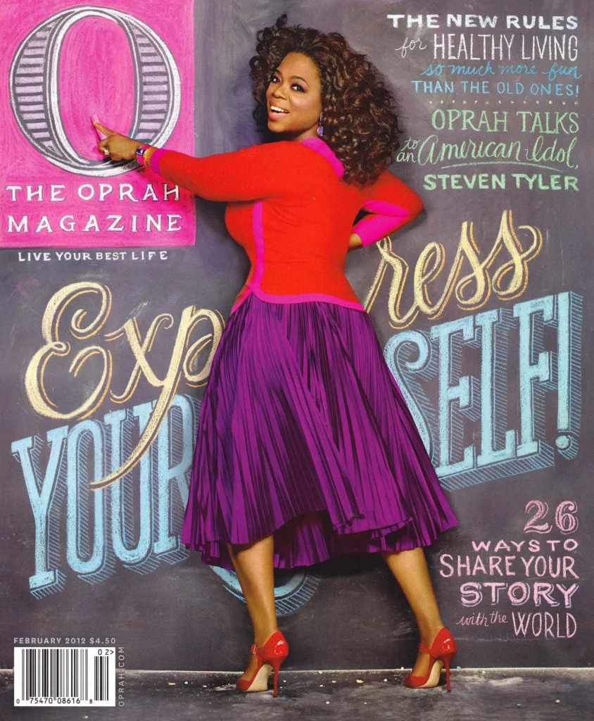 La couverture d’O, The Oprah Magazine — Dana Tanamachi
